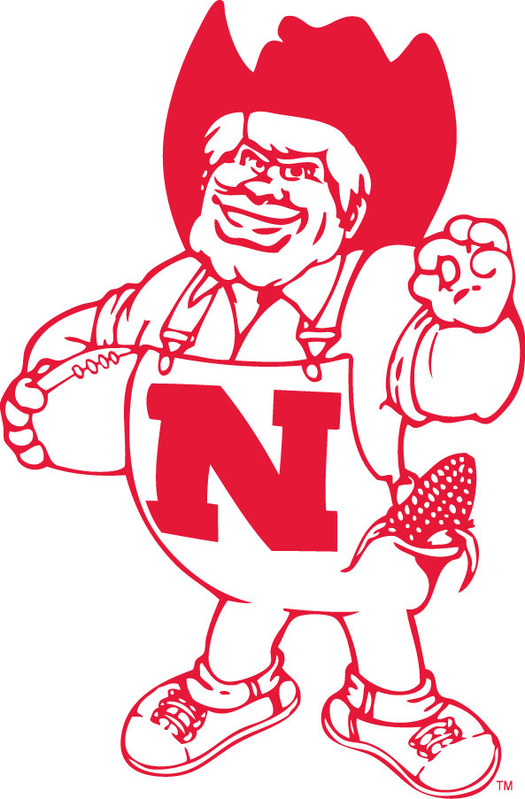 Nebraska Cornhuskers 1974-1991 Mascot Logo 02 iron on paper